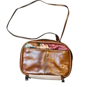 ✨ Patricia Nash Venetia Multicolor Floral Leather Crossbody‎ Organizer Bag ✨